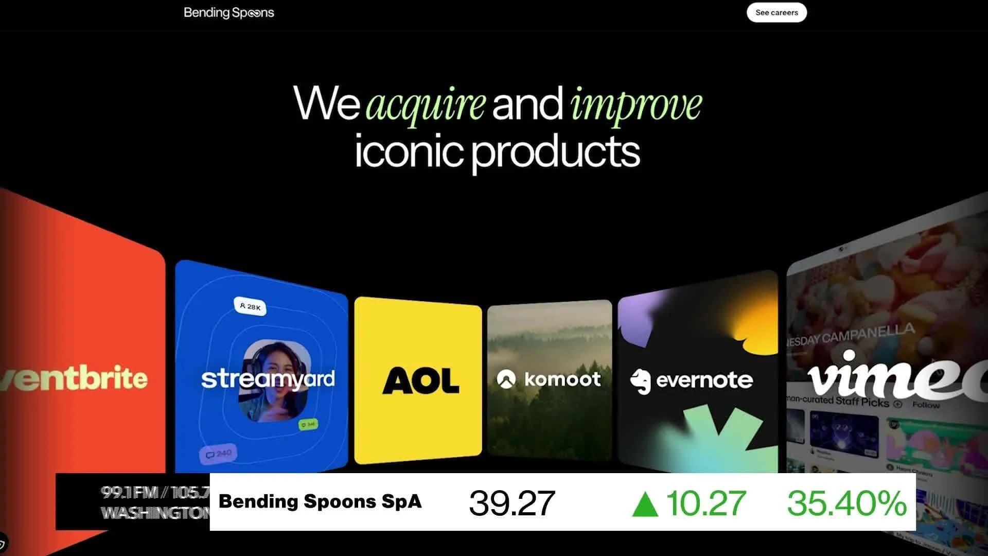 1.68 Billion Dollar Mega Venture: Valuation of Bending Spoons, Owner of AOL