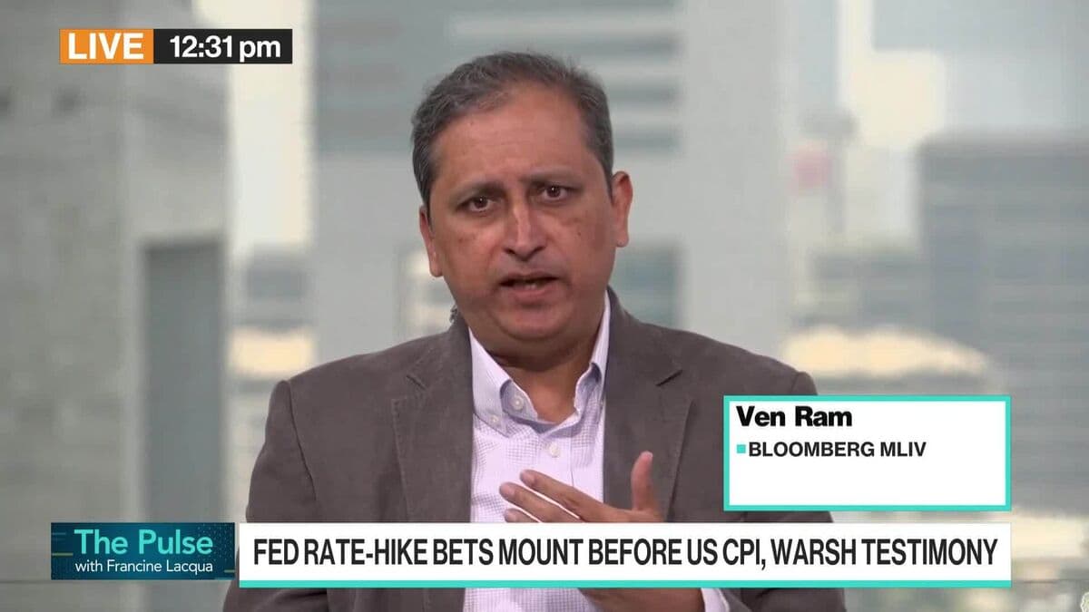 Fed's Rate Hike Bets Rise Amid CPI Data and Warsh Hearing