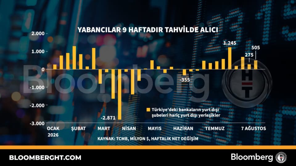 Yabancı Yatırımcıların Türk Tahvillerine 9 Haftalık Alım Çılgınlığı
