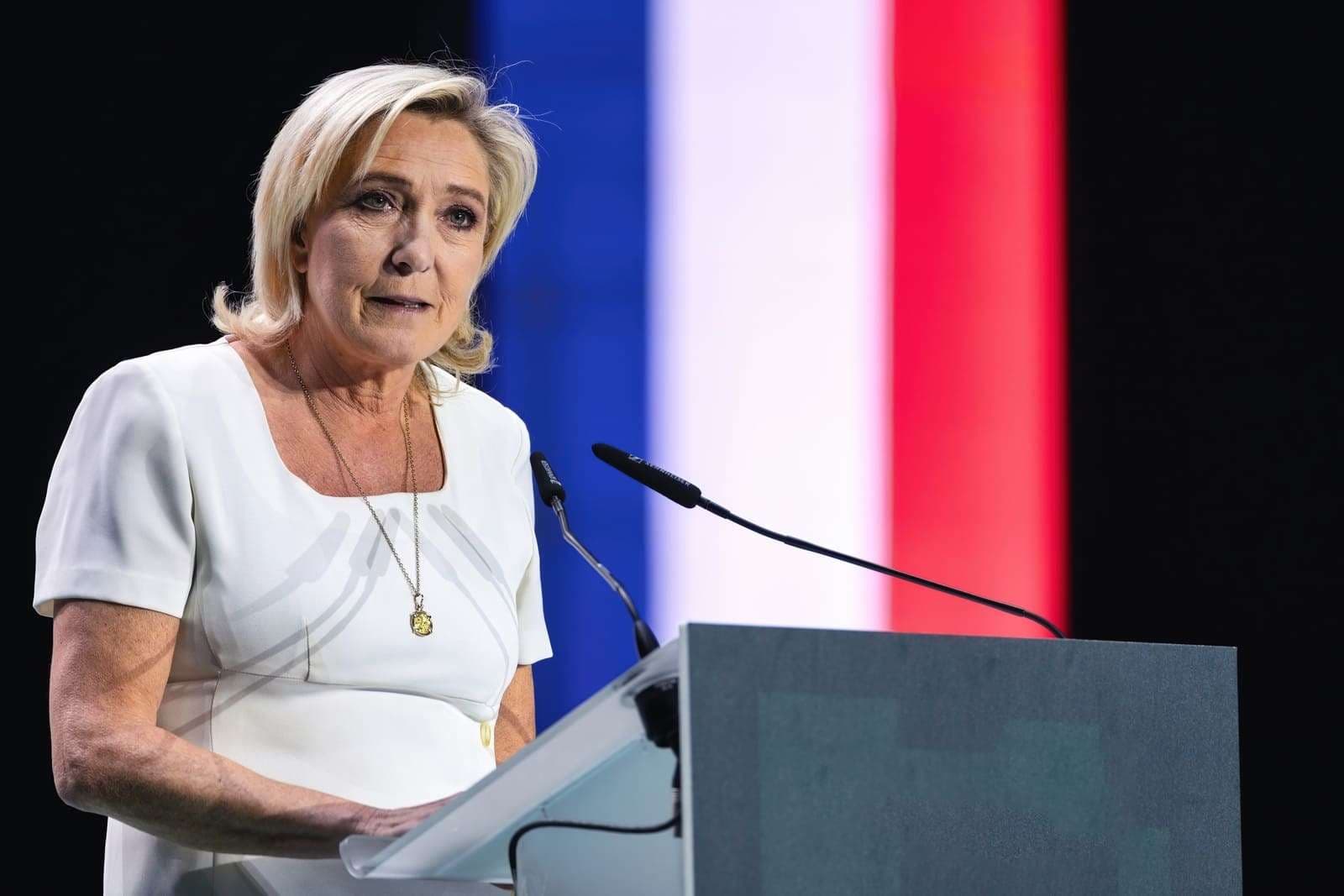 Le Pen Calms French Business: No Reason to Worry
