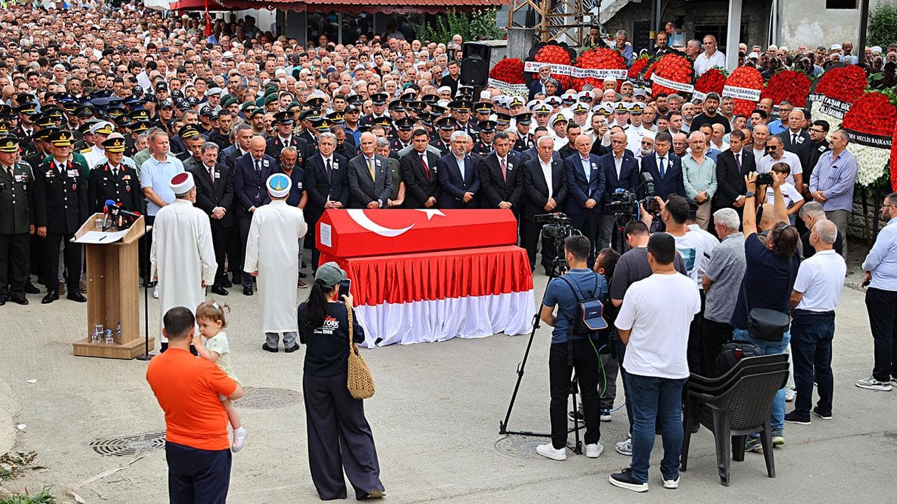 Jandarma Officer Mehmet Demirbaş's Funeral Held in Samsun: The Weight of a New Loss Within Security Forces