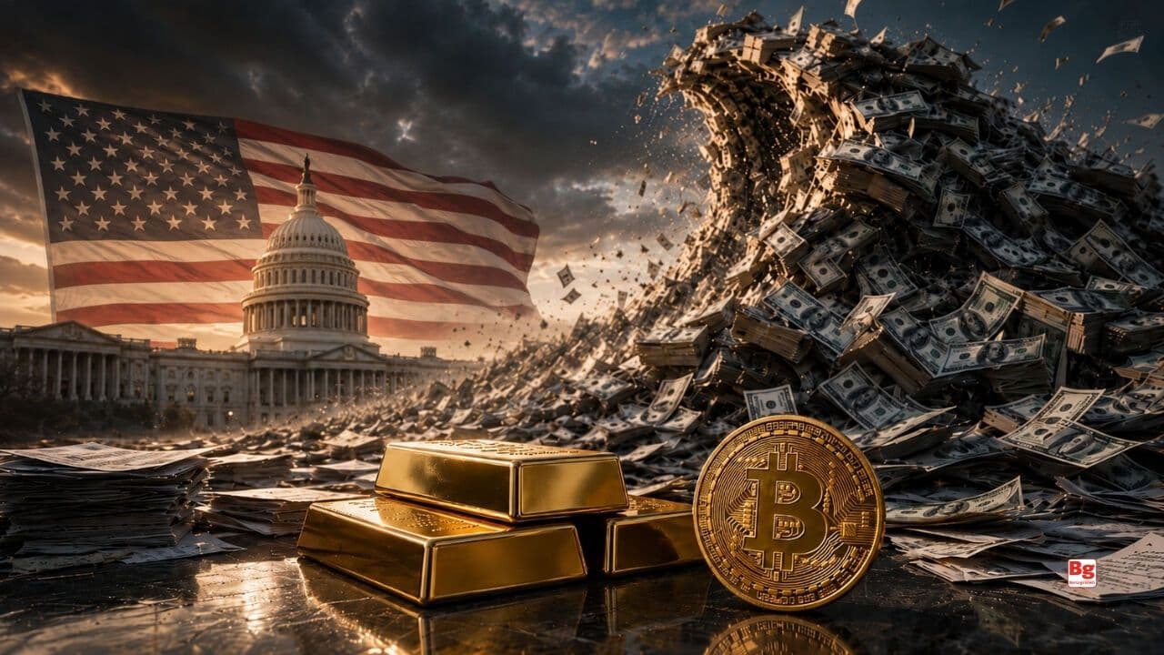 US Debt Hits Record High, Bitcoin and Gold Demand Surge