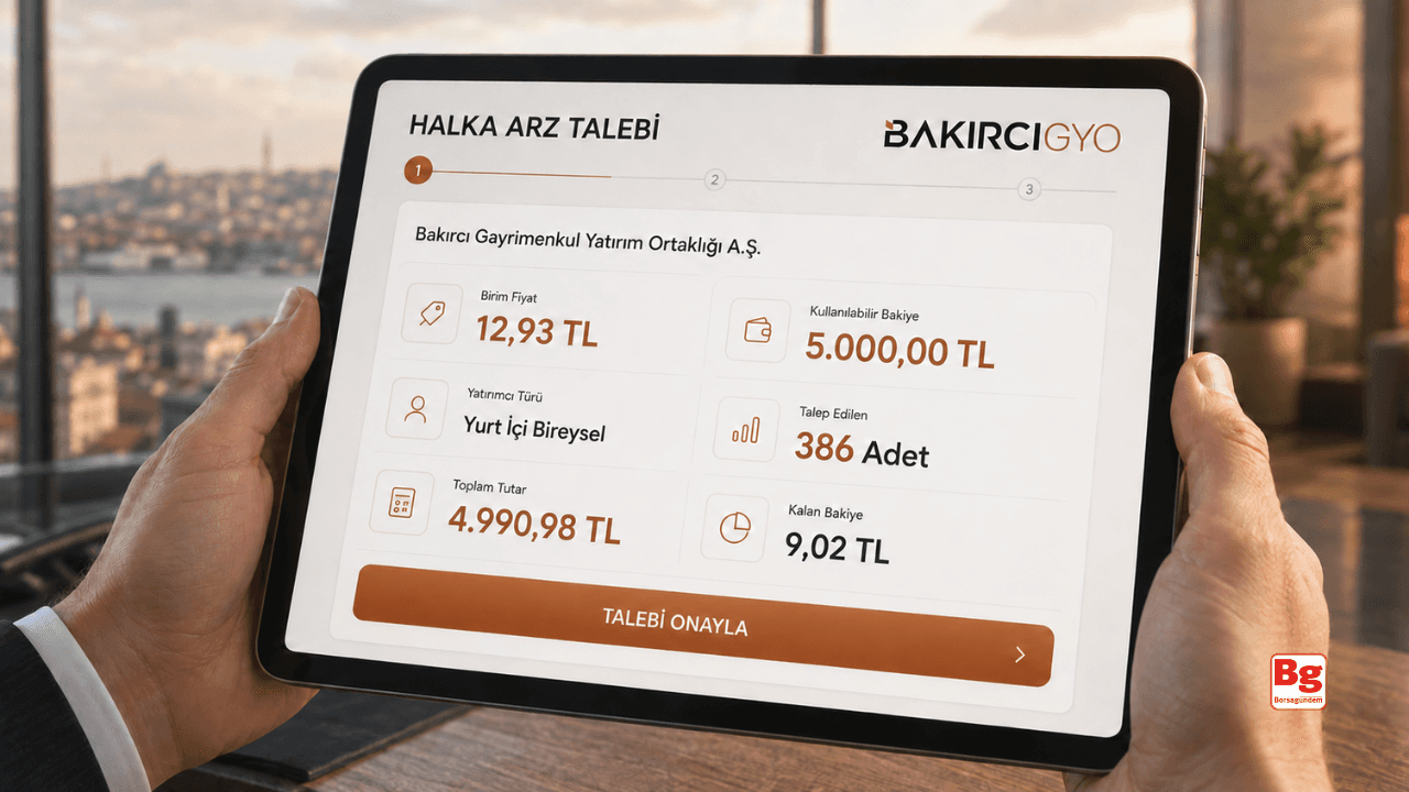 Real Estate Giant Hits the Market: Bakırcı REIT Begins Book-Building for 2.15 Billion TRY IPO