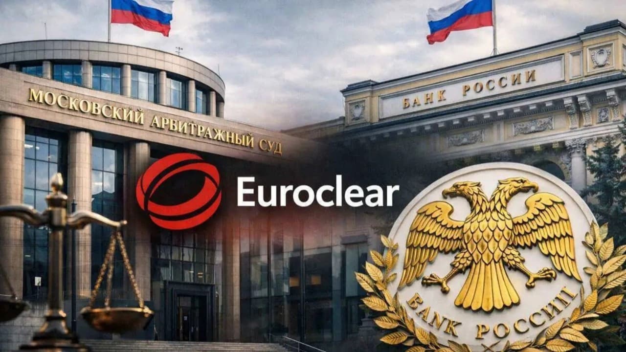 Moscow's Legal Blow to Euroclear: 18 Trillion Ruble Verdict Upheld
