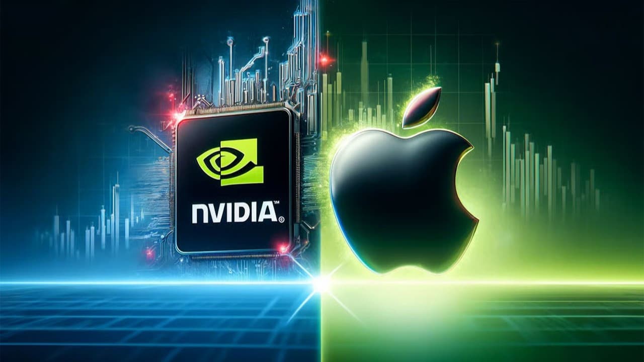 Apple Reclaims Tech Crown from Nvidia: Is the AI Chip Giant's Rise Over?