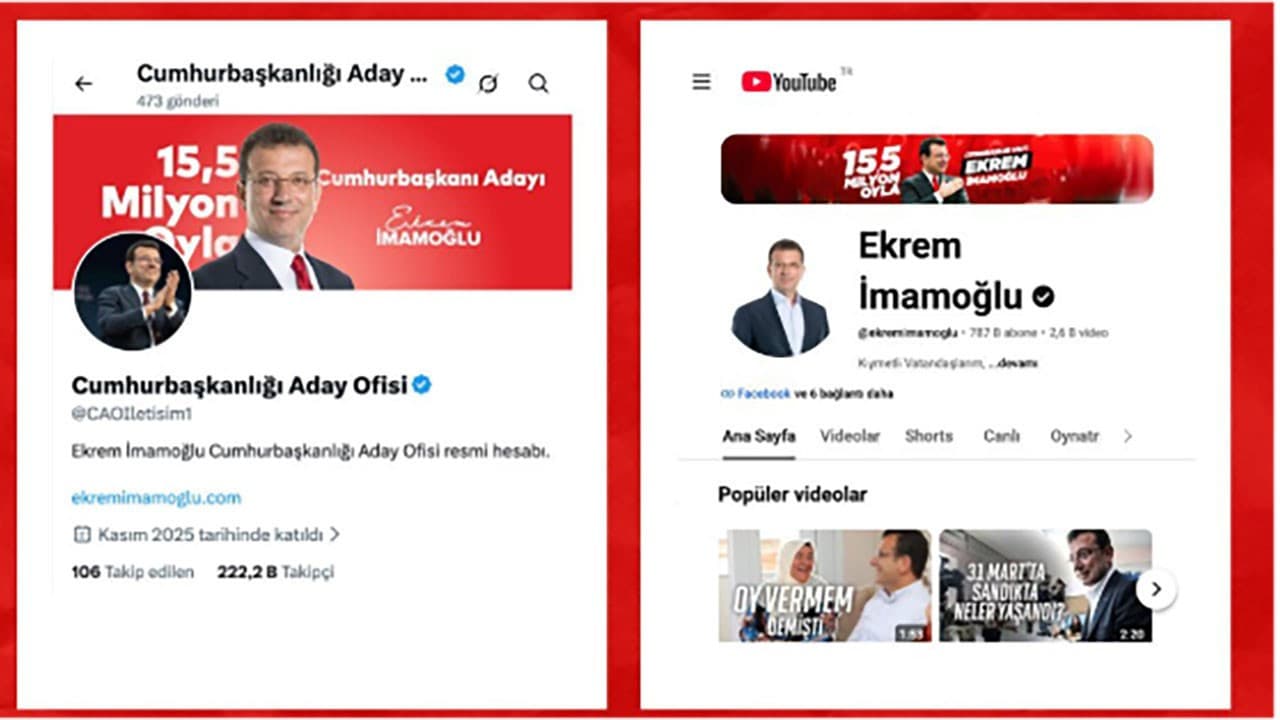 Access Restrictions on İmamoğlu's Social Media Accounts: National Security or Media Control?