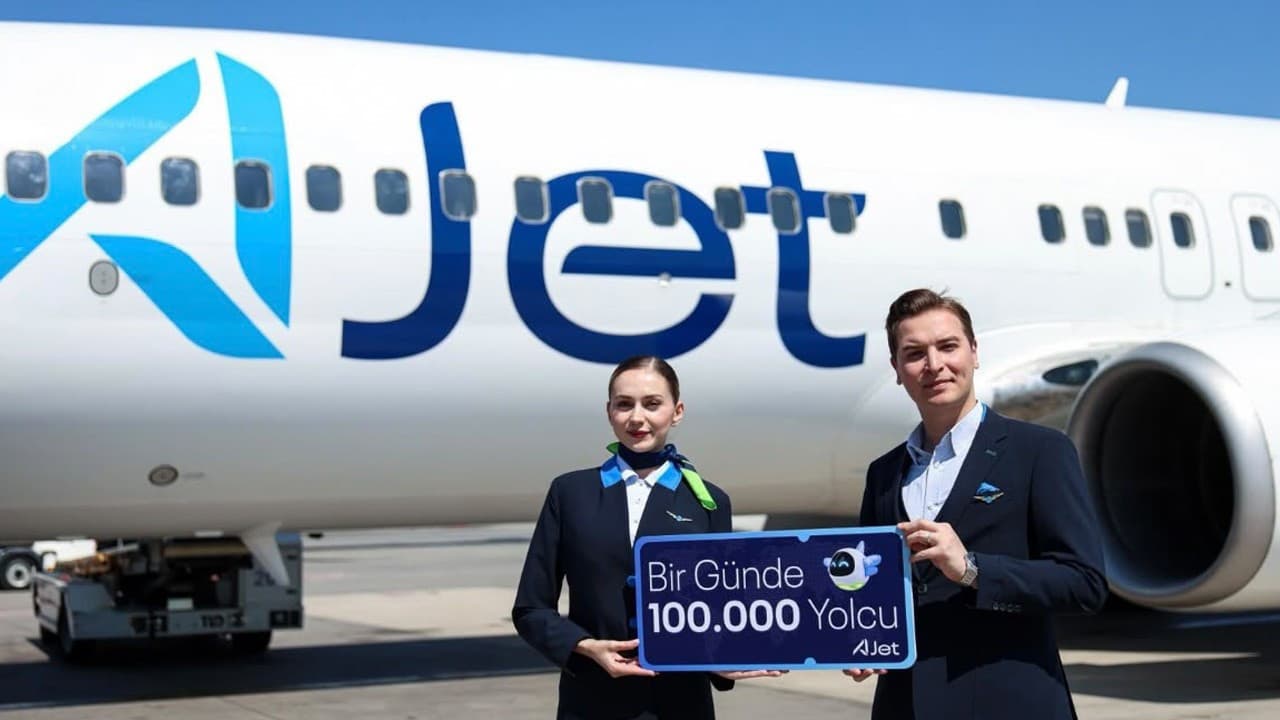 AJet'in 101 Bin Yolcu Rekoru: Türkiye Havacılığının Yeniden Tanıtımı