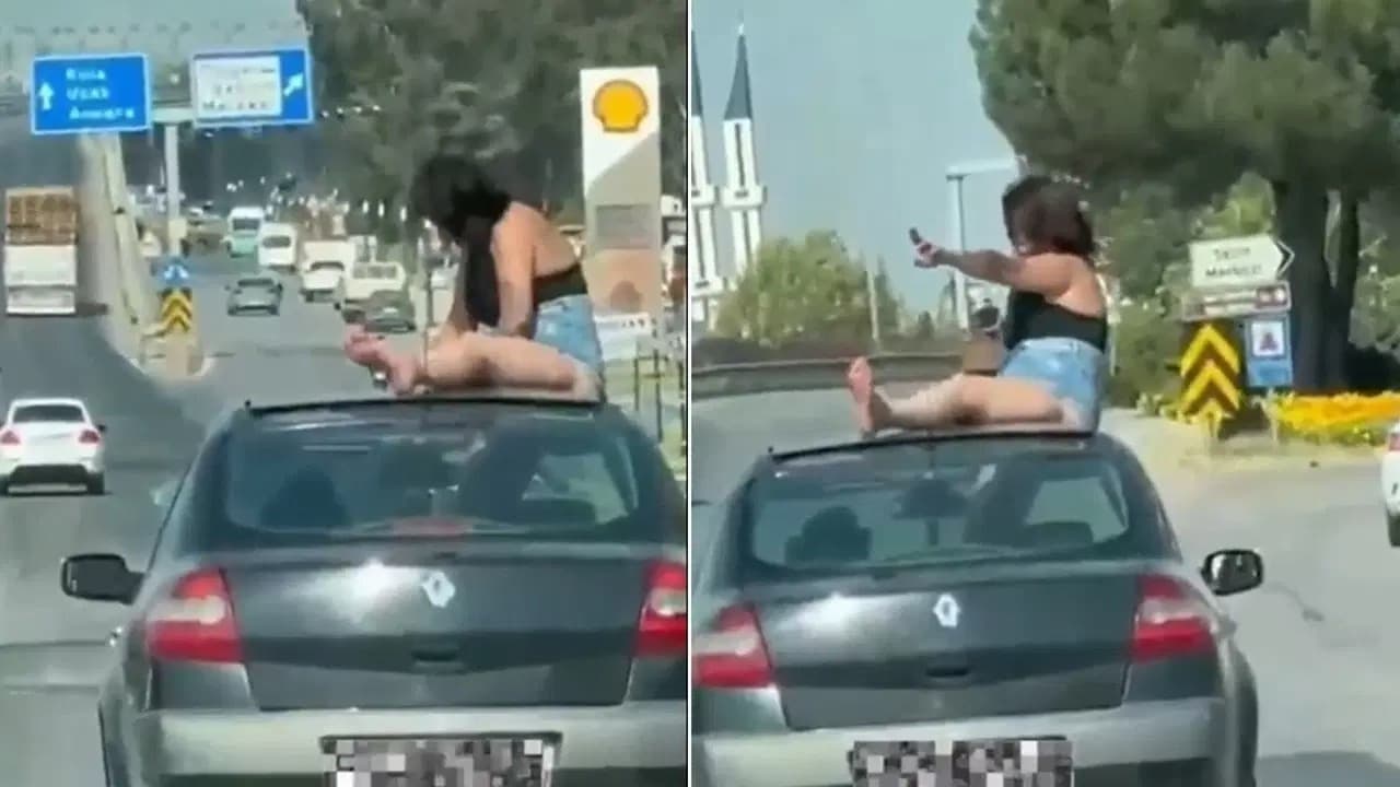 Manisa's Rooftop Confrontation: Passenger and Driver Arrested