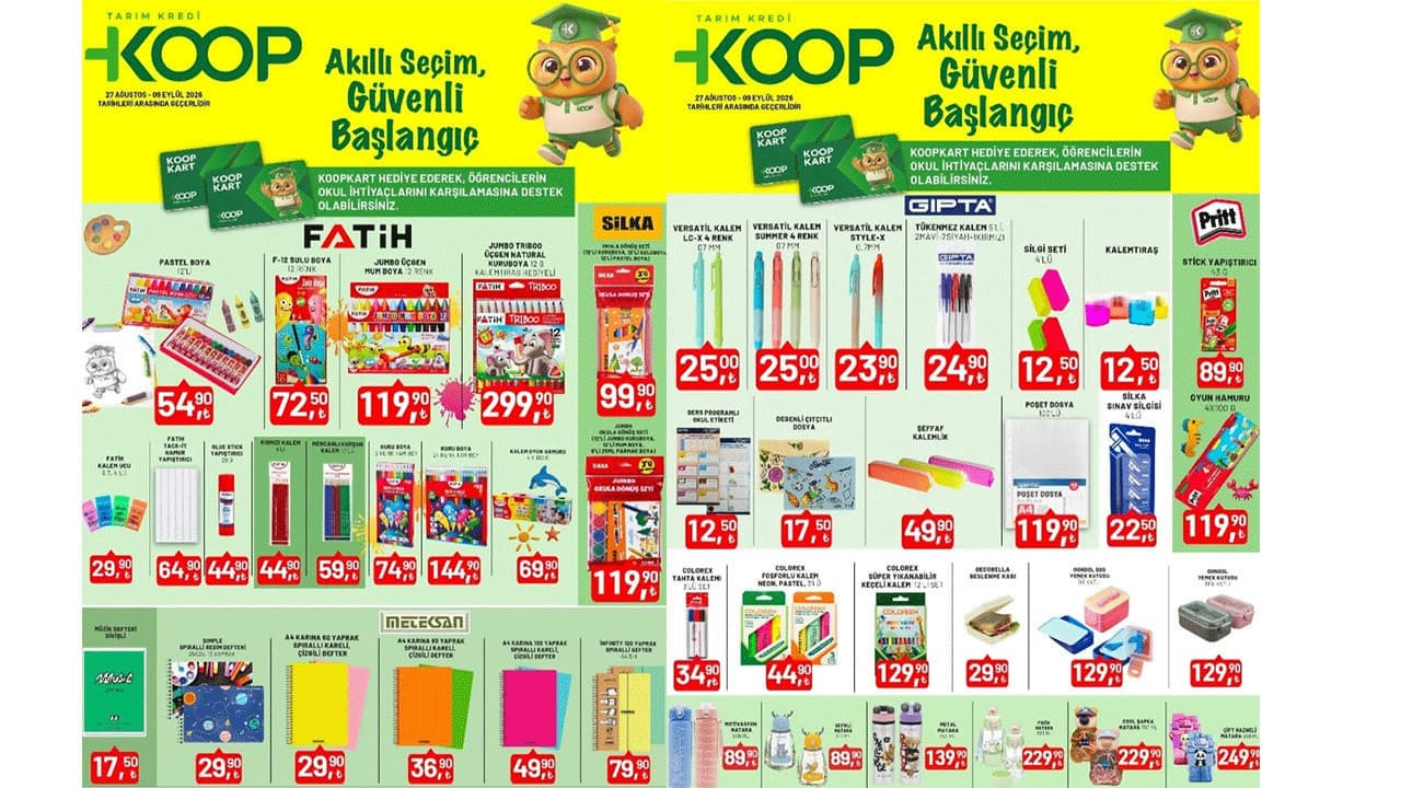 Tarım Kredi Market Launches Major Back‑to‑School Discount Campaign