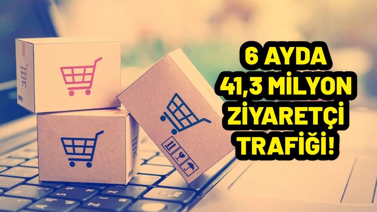 Türkiye’nin E‑Ticaret Trafiği Rekor Kadar Yükseldi: 41 Milyon Ziyaretçi