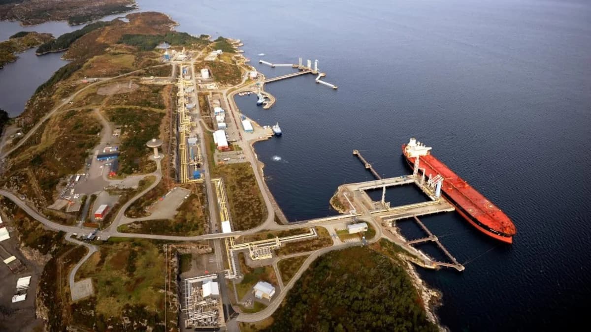 Norway's Oil Output Drops 9.1% Amid Gulf Supply Crisis