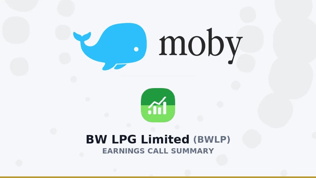 BW LPG's Strategic Maneuver: How Investors Became Its Safest Bet in Crisis