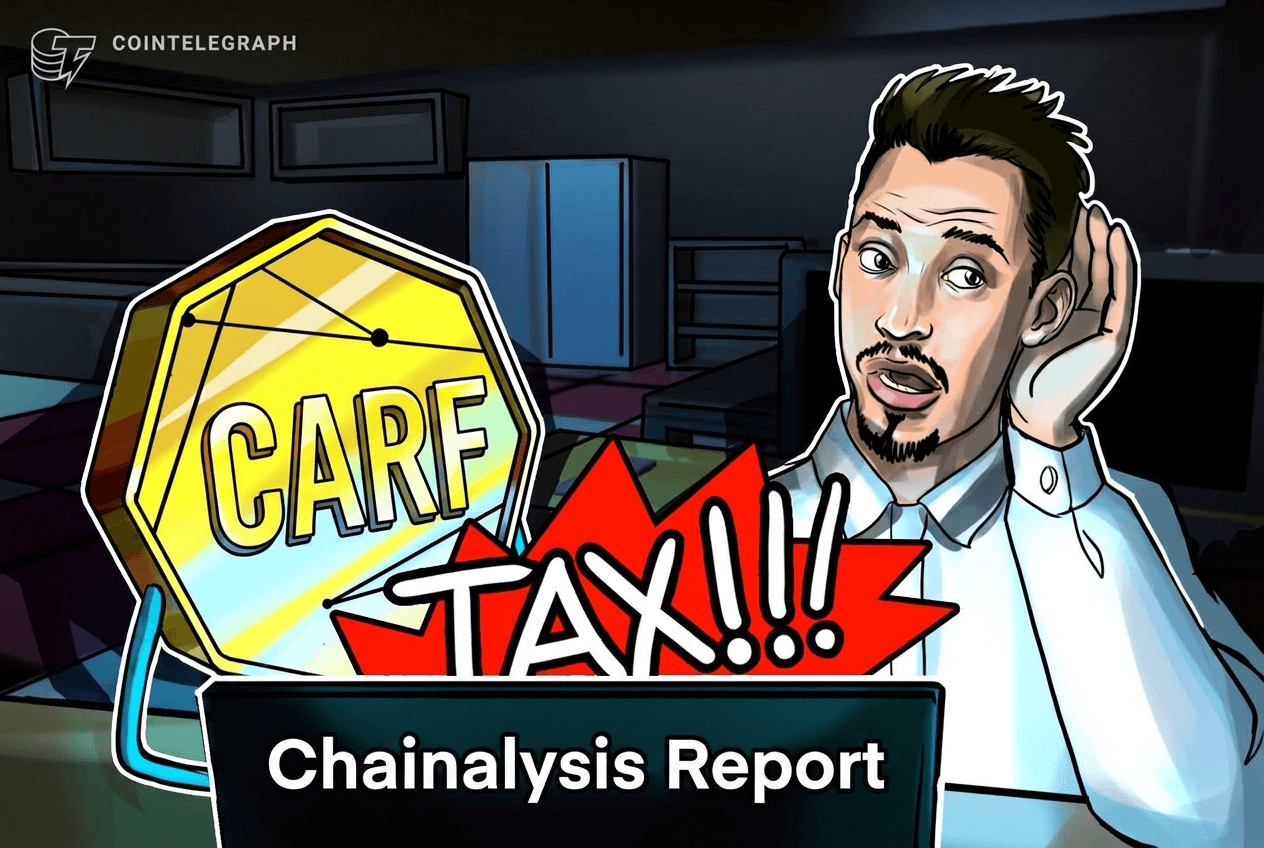 Chainalysis: **$457 B** in Taxable Crypto Activity, Only 14 % Covered by OECD Framework