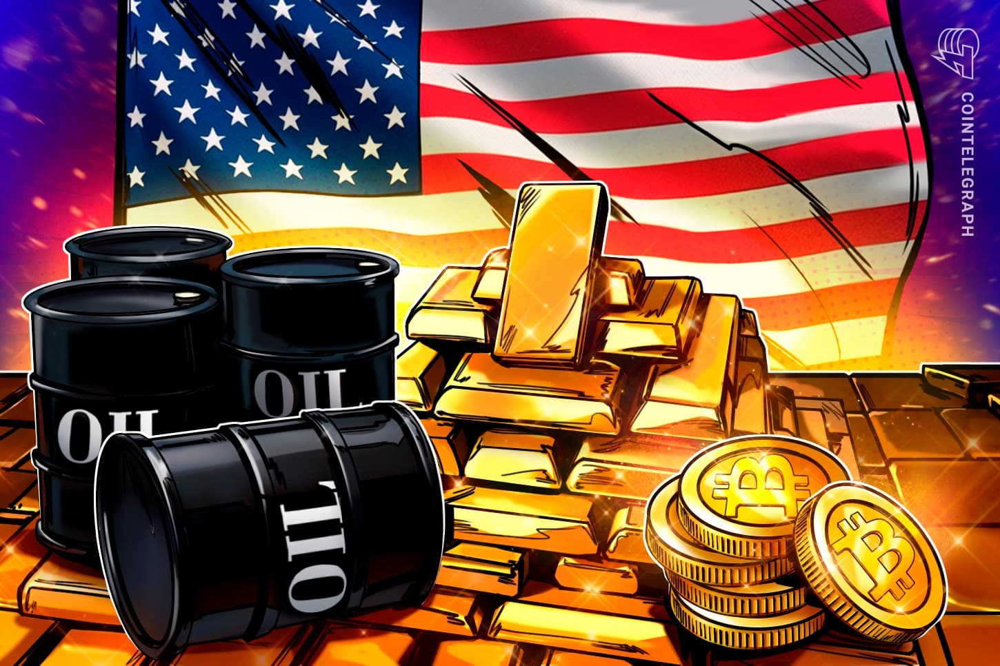 Bitcoin Hits $64K as Gold Rises and Oil Shakes Off Political Threat