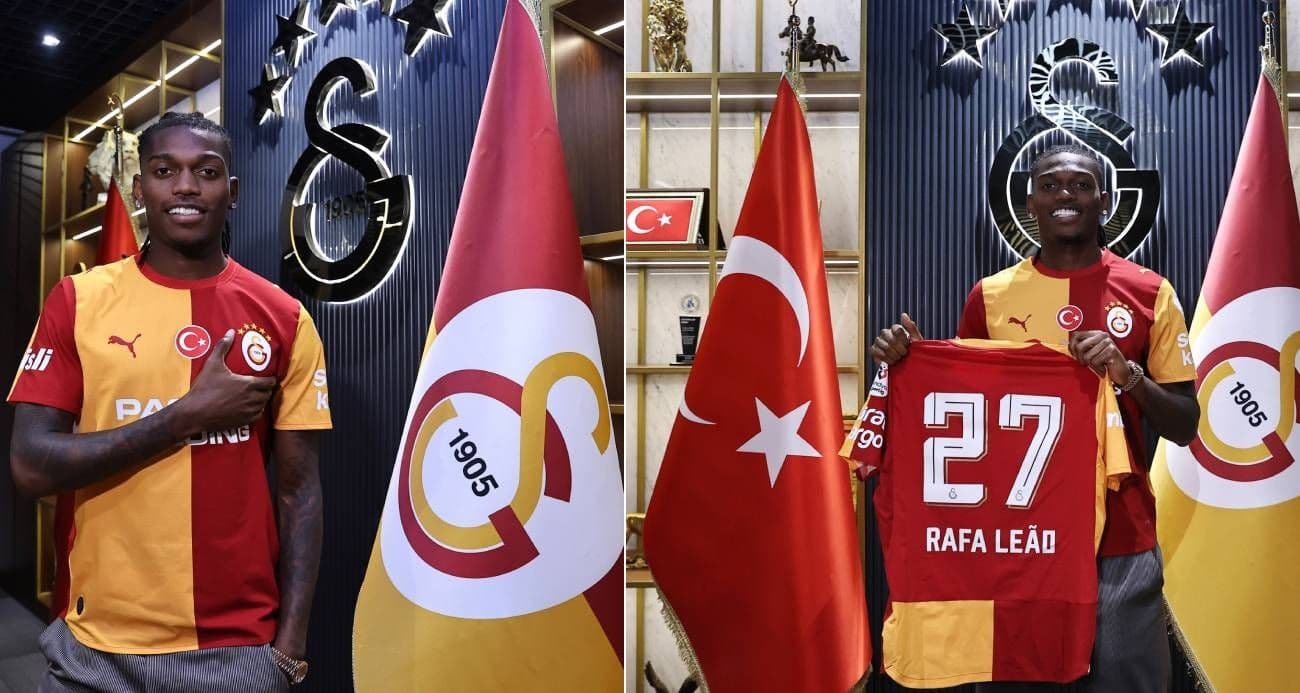 Galatasaray Secures Rafael Leao: €38M Transfer Fee and €10M Salary